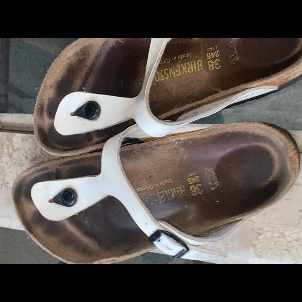 Authentic Birkenstock thong sandals size 8
